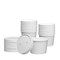 [8oz. - 25 Count White Paper Food Containers with Vented Lids - To Go Hot Soup Bowls, Disposable Ice Cream Cups, Ideal for Hot and Cold Foods - (Formerly Comfy Package)